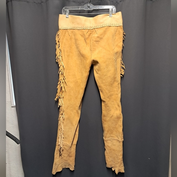 Handcrafted Whitetail Buckskin Suit - Picture 13 of 16